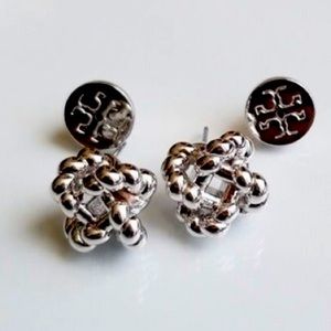 Tory Burch rope knot earrings